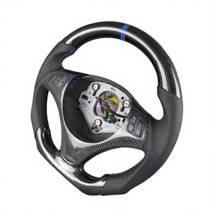 Volante de Fibra de Carbono Forjado con Alcántara para <span class=keywords><strong>BMW</strong></span> E46 M3 Touring Interior Coupw <span class=keywords><strong>320i</strong></span> 325i 328i 330i Ci Xi 2001 <span class=keywords><strong>2002</strong></span> 2004 2005 - Product Image 4