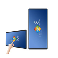 Nuevo Monitor de Panel Plano Interactivo con Pantalla Táctil Capacitiva LCD Integrada de 15.6 Pulgadas para Uso Comercial en Gabinetes