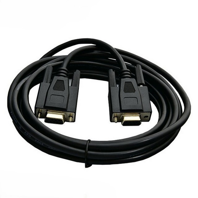 Cable Assembly Manufacturer OEM Adapter Network Cable Black DB9 D15 VGA for Printer Display Customizable Length Copper Conductor