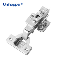 Unihopper, лидер продаж, 3D регулируемые гидравлические петли для шкафа, зажим, шарнир для кухонной мебели