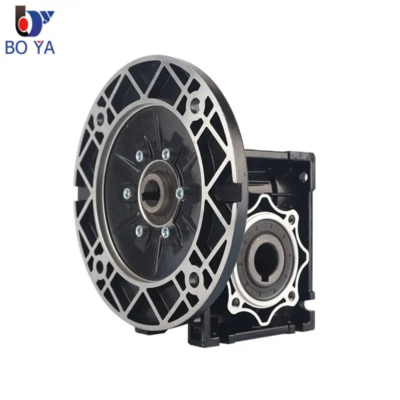 Low Price Micro Speed Reducer Aluminum Small Size High Power Motor Worm Gearbox Speed Reducer