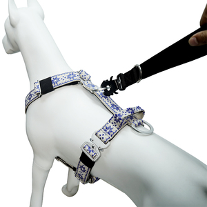 Arnés Ligero de Jacquard para Perros de Raza Grande - Chaleco para Mascotas con Hebilla de Aleación de Aluminio y Correas Ajustables, Anti-Tirones, Apto para Viajes en Avión - Product Image 4