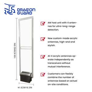 Eas siêu thị hệ thống an ninh với RX & TX ăng ten tag cảm biến báo động lối vào dễ dàng RX TX cổng - Product Image 5