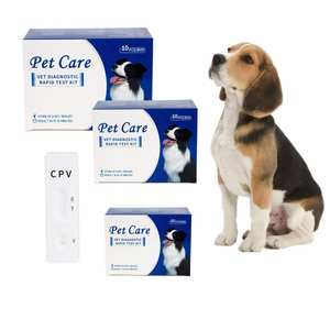 Kit de <span class=keywords><strong>test</strong></span> rapide prueba rapide félin vétérinaire canin diagnostic Fip Fcov Ehr Ccv y Cdv Cpv Toxo Cpiv Cav Gia Fpv Ag Ab Como <span class=keywords><strong>Test</strong></span> - Product Image 5