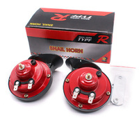 Fabricant de Klaxons pour Voitures : Vente en Gros de Paires de Klaxons Électriques 12V à Double Tonalité (Haute et Basse) pour Modification de Moto.