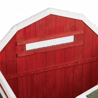 Poulailler en bois massif respirant de grande taille pour l'extérieur, cage pour poules et animaux de compagnie