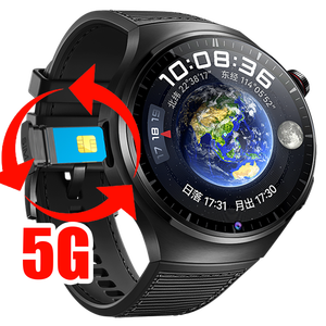 N61 GPS NFC Truy Cập Điều Khiển Đồng Hồ Điện Thoại 4G 5G Mạng Sim Thẻ Vido Cuộc Gọi Vòng Thông Minh Đồng Hồ Siêu HD Phía Trước Máy Ảnh 500W Smartwatch - Product Image 1