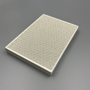 <span class=keywords><strong>Plaque</strong></span> en céramique alvéolaire infrarouge en cordiérite 134x94x13mm pour four de chauffage industriel - Product Image 6