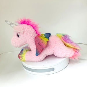 Nuevo diseño, <span class=keywords><strong>unicornio</strong></span> bonito rosa, varios estilos, juguete de peluche, juguete de animales realistas, juguetes de peluche - Product Image 6