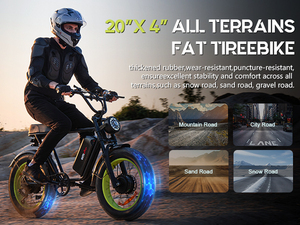 Vélo de montagne électrique le plus vendu en 2025, vélo électrique 2000w pour adultes, vélo électrique à gros pneus avec longue autonomie de batterie - Product Image 4