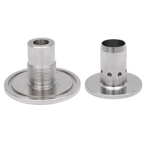 Adaptador Hidráulico de Acero Inoxidable y Aluminio Personalizado y Confiable, Piezas de Servicio de Mecanizado CNC para Sistemas de Fluidos - Product Image 3