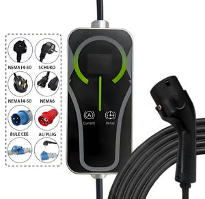 New <b>Type</b> 2 Portable Power Bank 3.5 7kW EV Charging with 32A European Standard <b>Plugs</b> IP66 Protection - Product Image 1