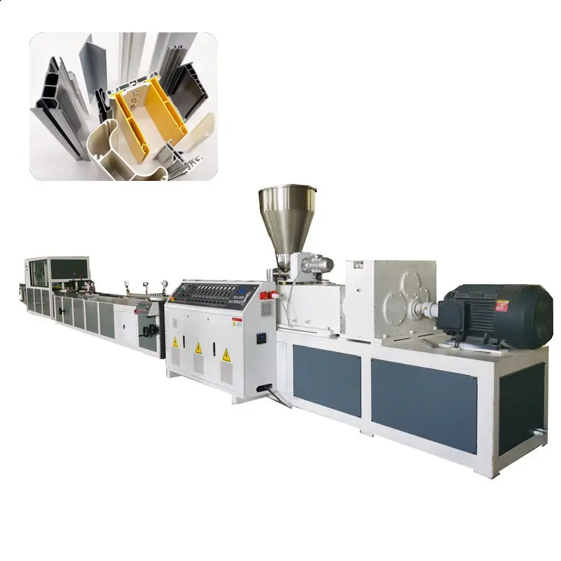 Pvc Window Profile Making Machine/ Upvc Profile Extrusion Line/ Plasti Machine production line