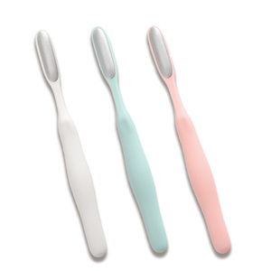 Strumenti per Pedicure con Manico Lungo, Lima per Calli a Doppia Faccia in Plastica Resistente, Rimuovi Pelle Morta per la Cura <span class=keywords><strong>dei</strong></span> <span class=keywords><strong>Piedi</strong></span> - Product Image 4