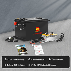 รถกอล์ฟลิเธียม105Ah 72V 76.8V 200Amp แบตเตอรี่เครื่องชาร์จ18.4KW แสดงผลได้สูงสุด6000รอบ + 15A LCD และแอปมือถือ - Product Image 4