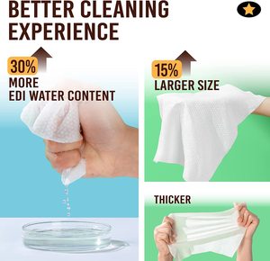 Op Planten Gebaseerde Hypoallergene Puppy Natte Doekjes Hondenverzorging En Deodoriserende Doekjes Met Traanverwijderende Eigenschappen - Product Image 5