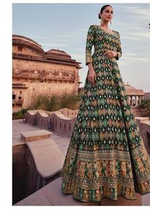 Tela de encaje bordado de trabajo de nueve agujas Goergette importada de alta calidad en Stock para bodas - Product Image 2