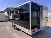 Chariot à glaces, chariot de café, remorque, food truck, camion de pizza mobile avec cuisine complète