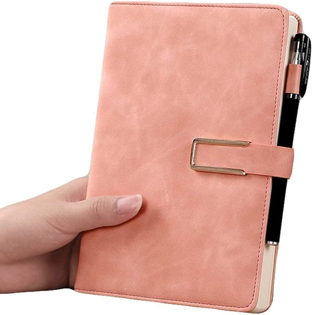 Custom A5 PU Leather Notebook Ruled Hardcover Business Journal Luxury Stationery Corporate Gift Office Planner Logo