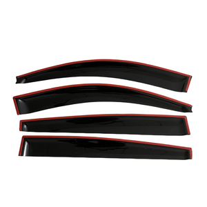 แผ่นบังแดดข้างประตูรถกระบะมิตซูบิชิ ไทรทัน/ฮันเตอร์/แอล-200/สตราด้า ปี 2006-2015 แบบดับเบิ้ลแค็บ ป้องกันฝนและลม - Product Image 2