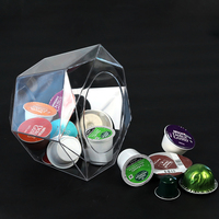 Support de capsule en plexiglas compatible avec les capsules Nespresso Vertuoline K Cups Dolce Gusto, étui pour capsules de café