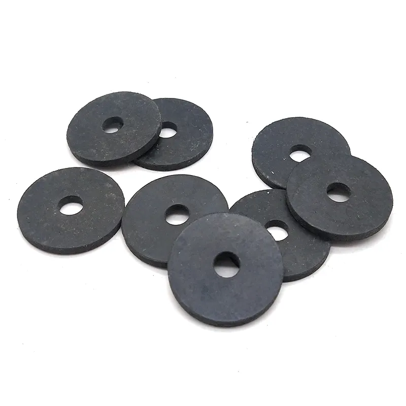 Fabbricazione di elementi di fissaggio rondella piatta nera personalizzata rondella di gomma di plastica di nylon di silicone