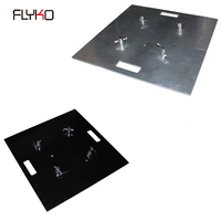 Accesorios para Sistemas de Truss: Base de Acero de Una Sola Capa para Truss de Aluminio 755*755*10MM / Base de Truss de Acero para Escenario