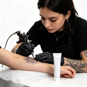 Encre de tatouage PMU personnalisée à 75 % avec logo, maquillage permanent microblading pour sourcils et lèvres, 10G 30G, crème de tatouage avec photos pré-tatouage de l'artiste - Product Image 5