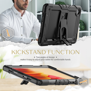 Capa protetora resistente para <span class=keywords><strong>tablet</strong></span>, case protetor, com suporte, para samsung galaxy tab a7, tela de <span class=keywords><strong>10.4</strong></span> polegadas, t500/t505/t507, à prova de choque, híbrido - Product Image 6
