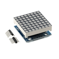 Module de contrôle matriciel MAX7219, module d'affichage LED contrôlé par microcontrôleur, fabriqué en Chine