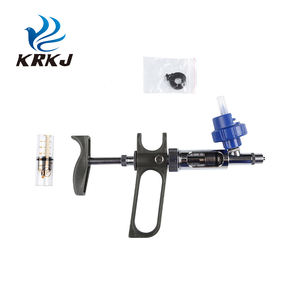 KD105 CETTIA 0.5/1/2ml Pistolet à vaccin continu pour animaux Injecteur Seringue en laiton pour vétérinaire - Product Image 6
