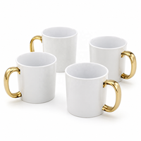 Mug à café en céramique blanche de 11 oz personnalisé et écologique avec logo sur mesure, boîte incluse, mugs durables, cadeaux Taza