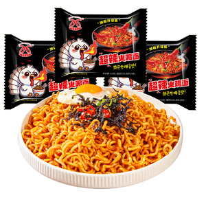 Fideos <span class=keywords><strong>Buldak</strong></span> Extra Gruesos y Picantes, <span class=keywords><strong>Ramen</strong></span> Instantáneo con Sabor a Pollo Picante para Comida Rápida Asiática - Product Image 1