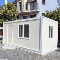 Usine vend des maisons conteneurs de 20 pieds, des cabines extérieures portables et amovibles, et des résidences temporaires