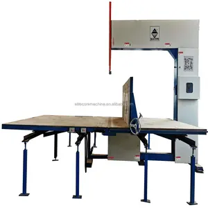 ECMT-110 Manual Vertical Foam Cutting Machines Used In Mattress Foam Factory