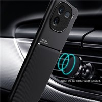 Pour vivo iQOO 12 5G Case fonctionne avec une coque de protection magnétique pour téléphone de voiture