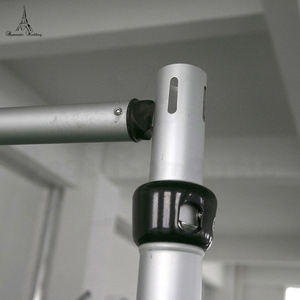 Adjustable Height Pipe and Drape <b>Backdrop</b> or Room Divider Kit Pipe and Drape <b>Stands</b> - Product Image 3