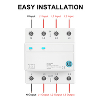 Interruptor Inteligente WIFI, Interruptor Inteligente con Control Remoto, Tipo Riel DIN, Temporizador, Cuenta Regresiva, Funciona con Smart Life