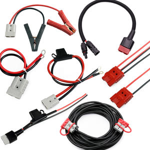 延长线线束超软硅胶电池连接线 50A/120A/175A/350A/600V <span class=keywords><strong>2</strong></span>/4/6/8/10/12AWG - Product Image 3