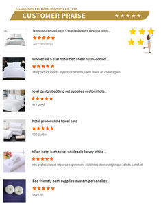 Linge de <span class=keywords><strong>lit</strong></span> haut de gamme 200TC drap de <span class=keywords><strong>lit</strong></span> de luxe en coton uni drap plat d'hôtel blanc - Product Image 6