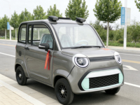 BAIMA Global Export Quadricycle Électrique 2 Portes 4 Places, Véhicule Électrique à Basse Vitesse, Éclairage de Toit LED, Ventilateur de Toit, Moteur 1000W, Autonomie 100km