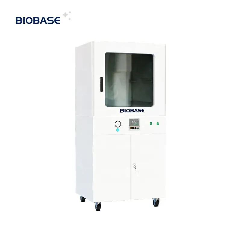BIOBASE büyük kapasiteli vakumlu kurutma fırını akıllı sıcaklık kontrolörü dağıtıcı kurutma fırını
