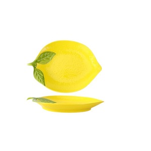 Ciotole e Piatti in Ceramica a Tema Limone - Stoviglie per Bambini Carine, Adatte al Microonde, Stile Instagram, per Uso Domestico - Product Image 5