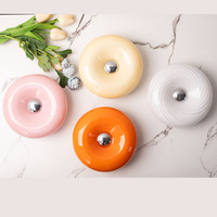 Éclairage de bureau LED en verre, moderne et minimaliste, à piles, avec commande tactile, pour chevet et restaurant, lumière d'ambiance OEM/ODM, vente en gros