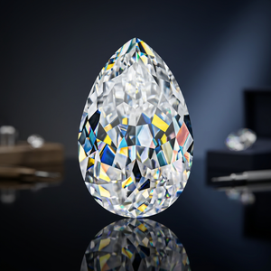 Diamante Cultivado en Laboratorio con Corte Pera Portugués |   Diamante Suelto CVD de Primera Calidad Creado en Laboratorio |   Piedra de Joyería Fina Certificada - Product Image 3