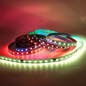 Nouvelle conception de bande lumineuse LED RGBIC DC 24V adressable <span class=keywords><strong>DMX</strong></span> 512, PCB flexible, contrôle par application/programmable, éclairage paysager découpable - Product Image 4