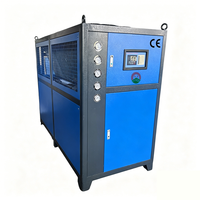 Refroidisseur d'eau industriel à air refroidi Shenfeng série SML 380V 50Hz 3P avec pompe intégrée, contrôle PLC, haute précision pour température de moule