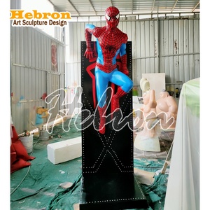 <span class=keywords><strong>Figurine</strong></span> en résine de super-héros Iron <span class=keywords><strong>Spiderman</strong></span> du film d'animation Infinity War, ornement cadeau, vente chaude - Product Image 6