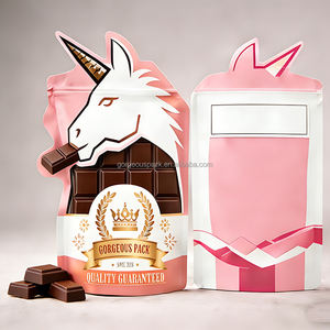 Bolsa de Mylar Personalizada con Logotipo Impreso, a Prueba de Olores, con Cierre Hermético, para Envasado de Alimentos, con Corte Troquelado, 1g 3.5g 7g - Product Image 4