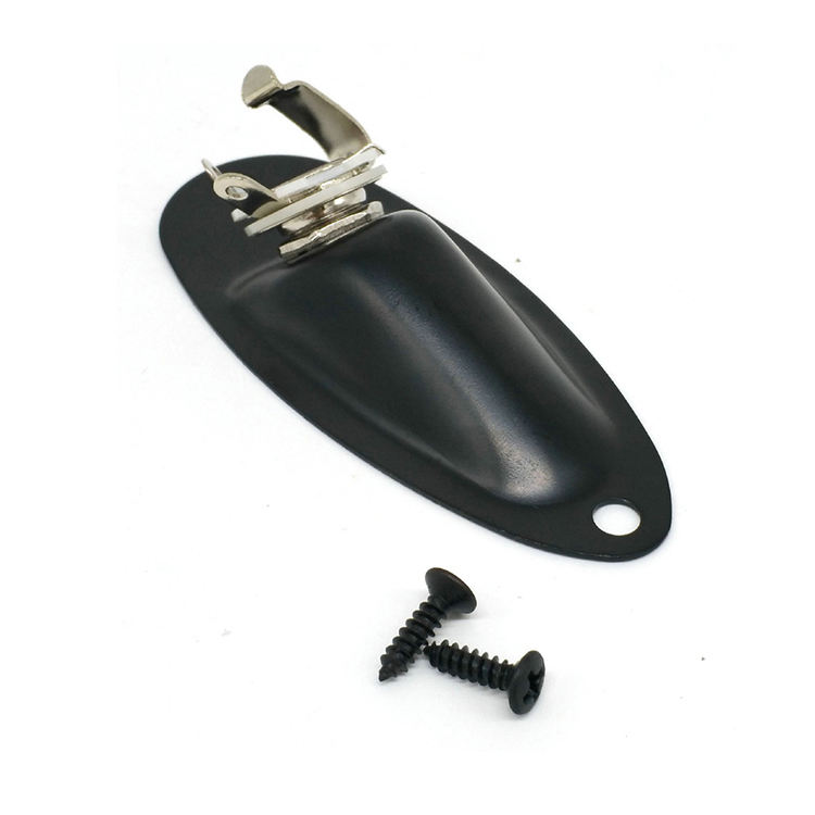Output Input Jack Plat Socket Boat Style For Strat Style Electric Guitar Parts - Foto 2